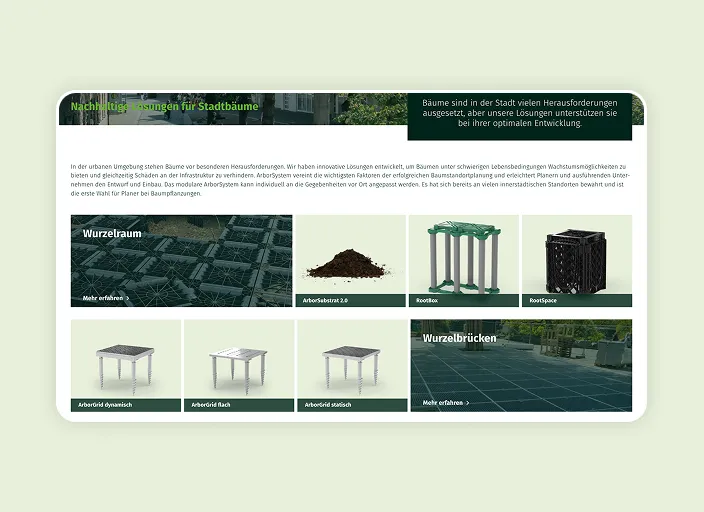 Greenleaf Produkt-Übersicht