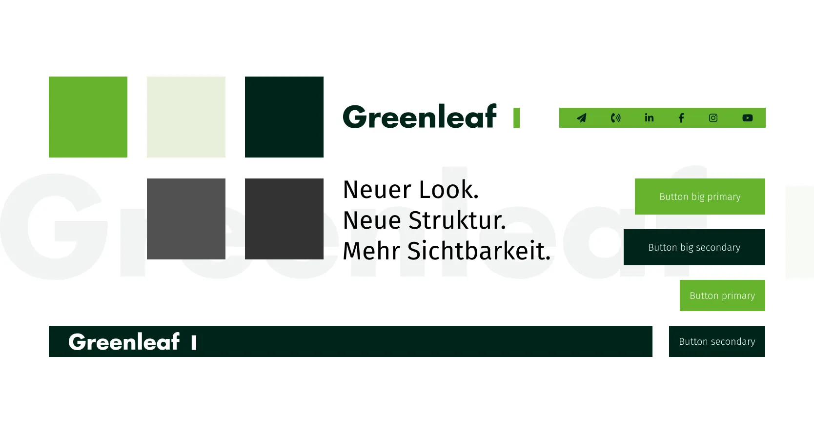 Greenleaf UX Konzept & Design