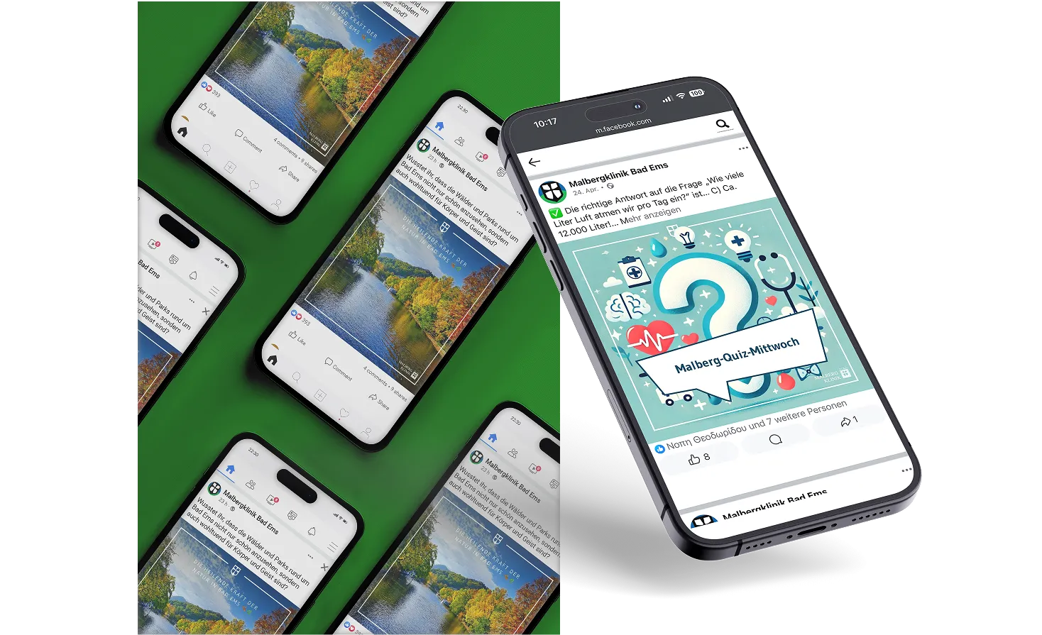 Social Media Malbergklinik