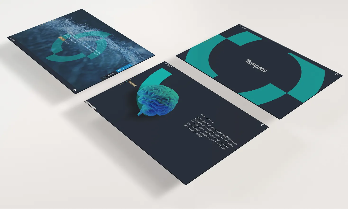 Story-Telling Scroll-Story Tempras