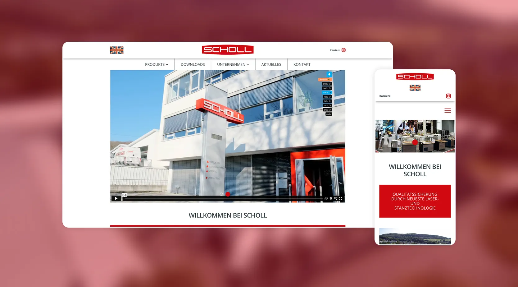 Scholl Gastro Website