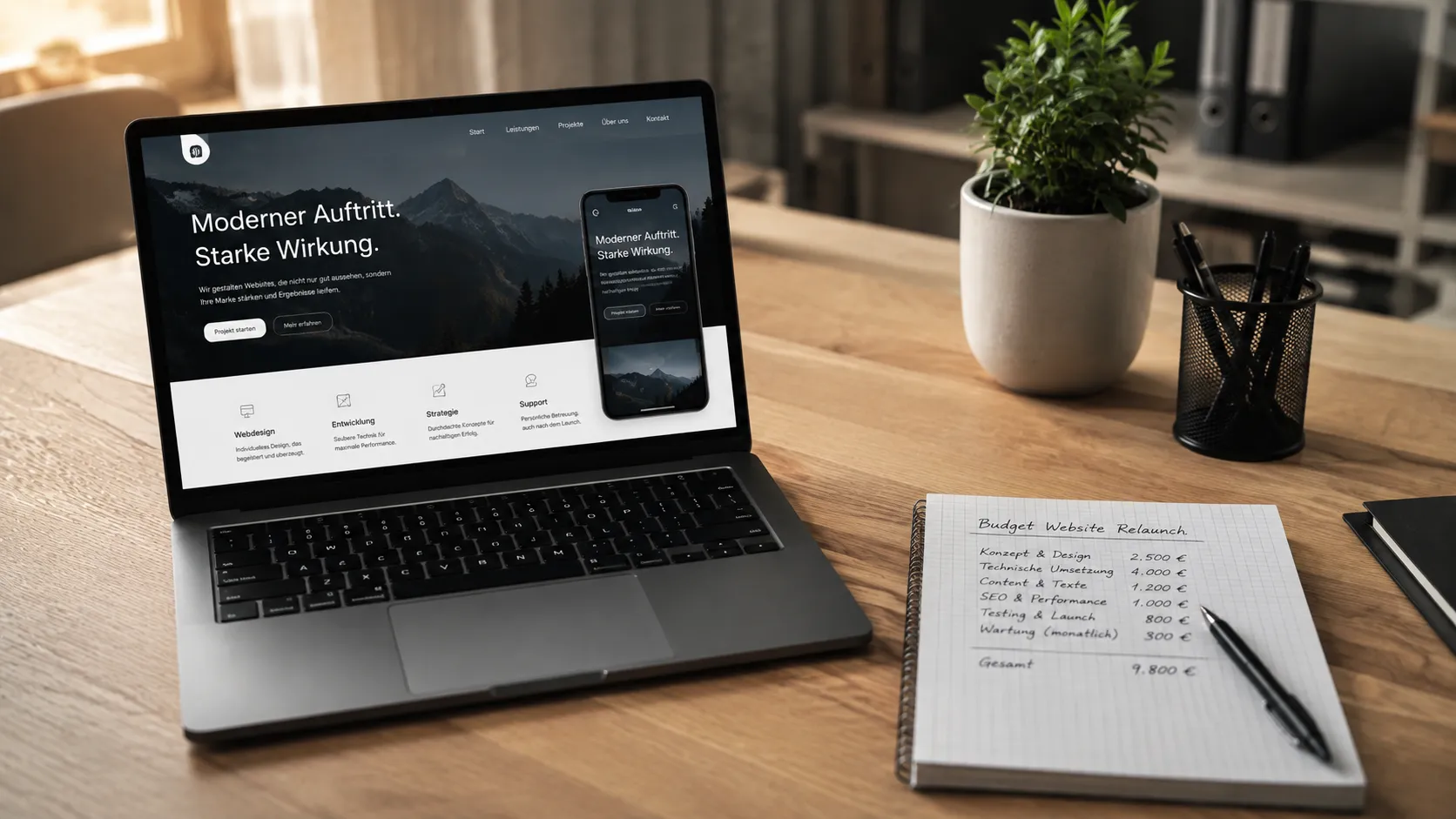 Kosten einer Website
