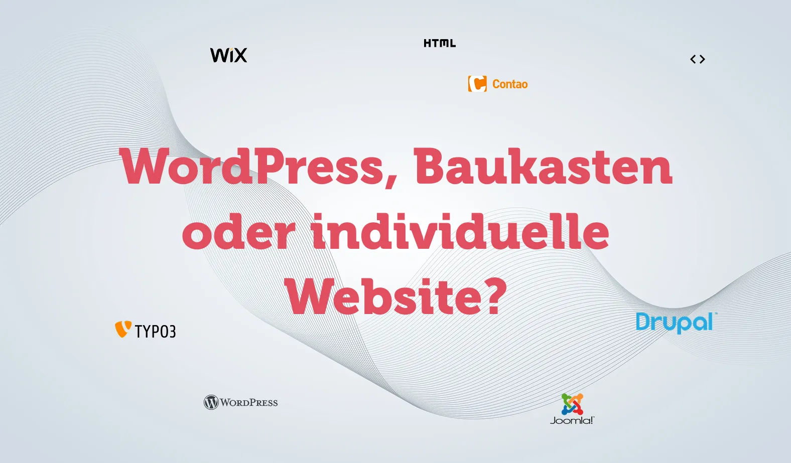 WordPress, Baukasten oder individuelle Website?