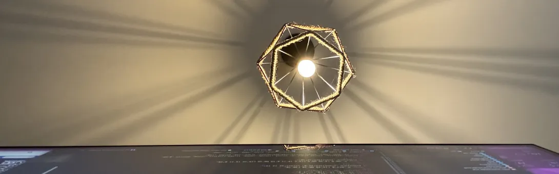 Bildschirm und Licht